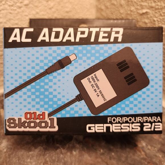 Genesis AC Adapter [Model 2 / 3] - Old Skool - SEGA - Picture 1 of 3